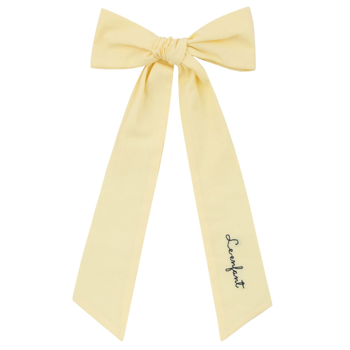 le enfant Stitched bows - Yellow