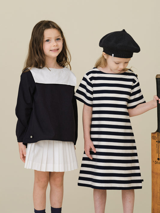 Bene Bene Marine Button Dress
