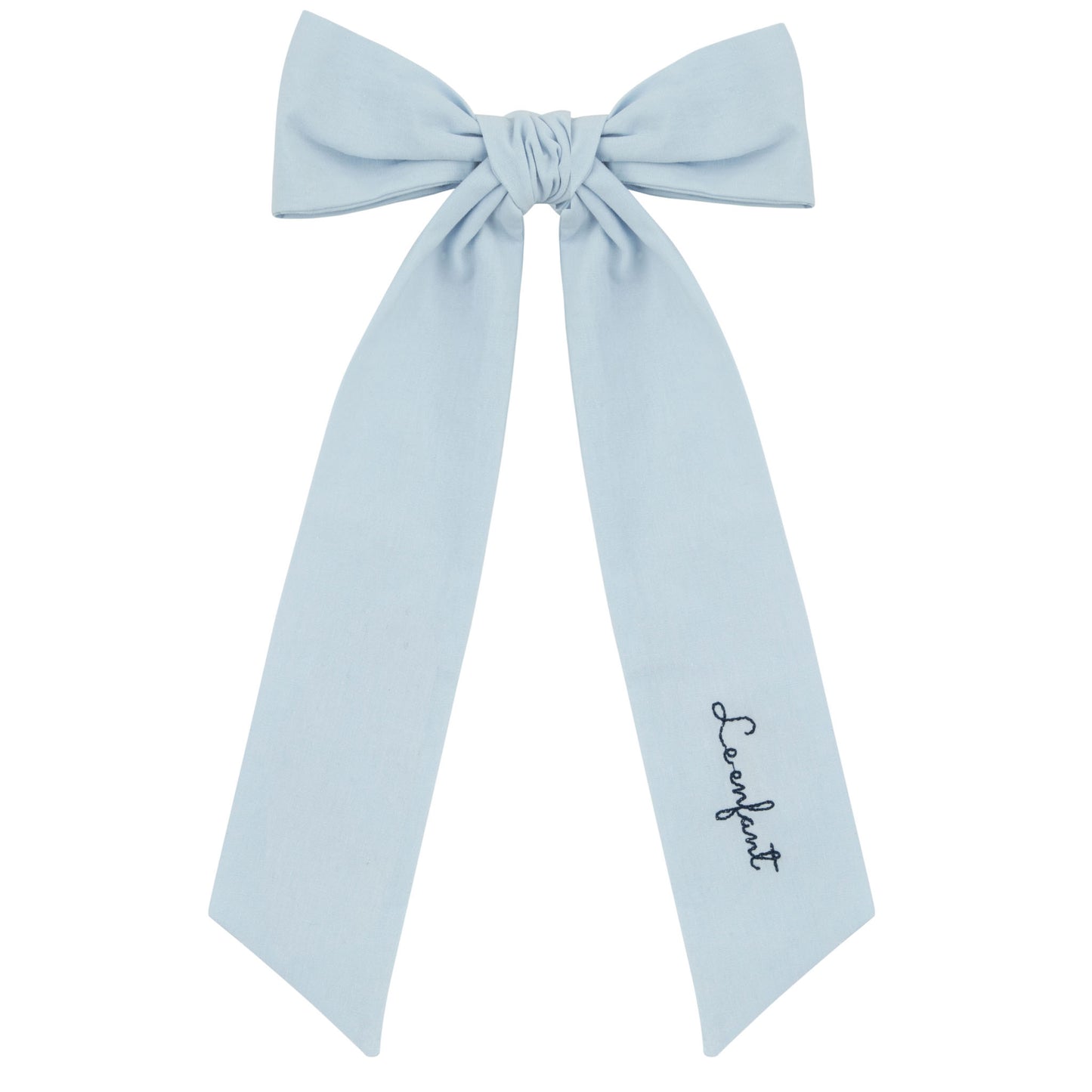 le enfant Stitched bows - Light Blue