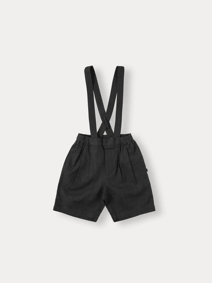 Bene Bene Suspender Linen Half Pants