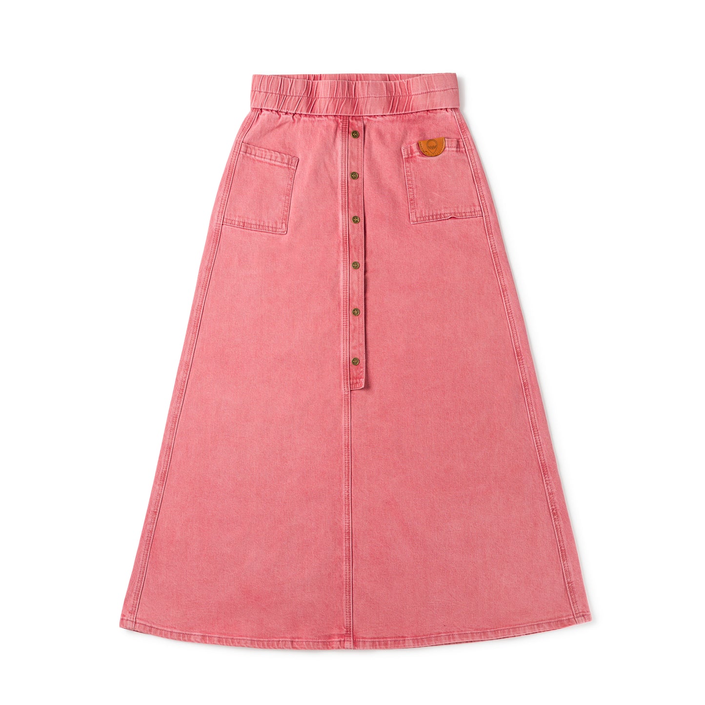 Birnham Denim Midi Skirt