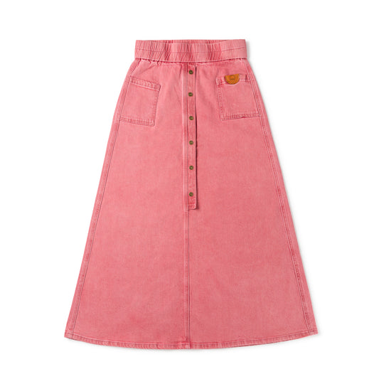 Birnham Denim Midi Skirt