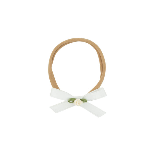 Le Enfant Rose baby bands - White