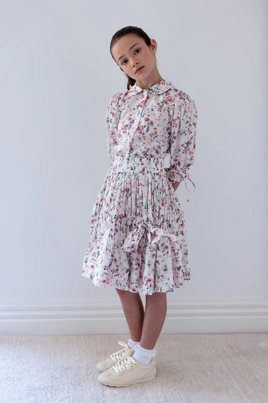 Steph Voile Whispy Floral Print Set