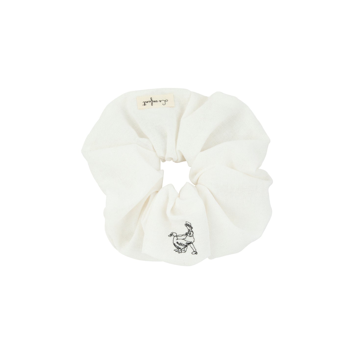Le enfant Garden scrunchies - White
