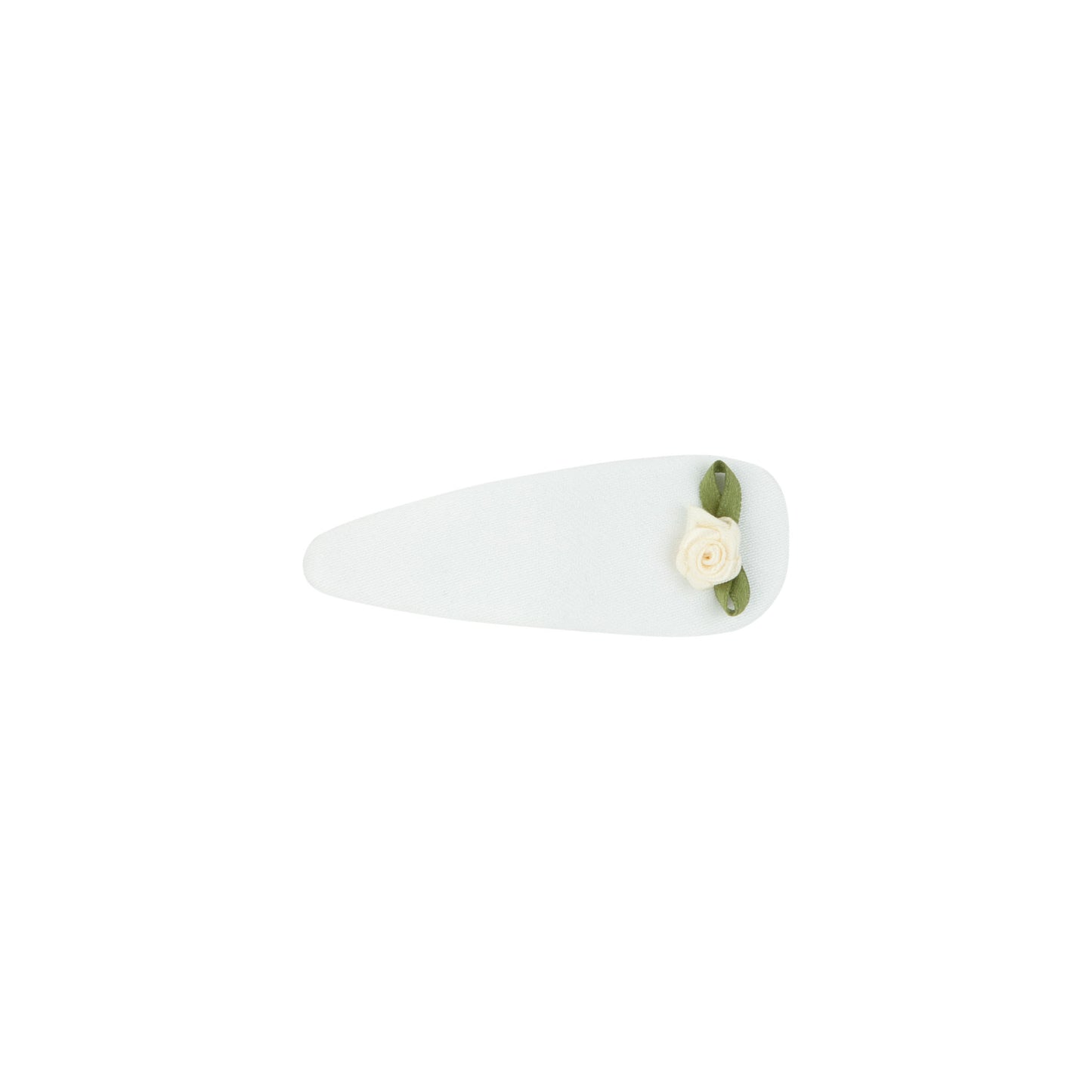 Le Enfant Rose bows mini (2pk) - White