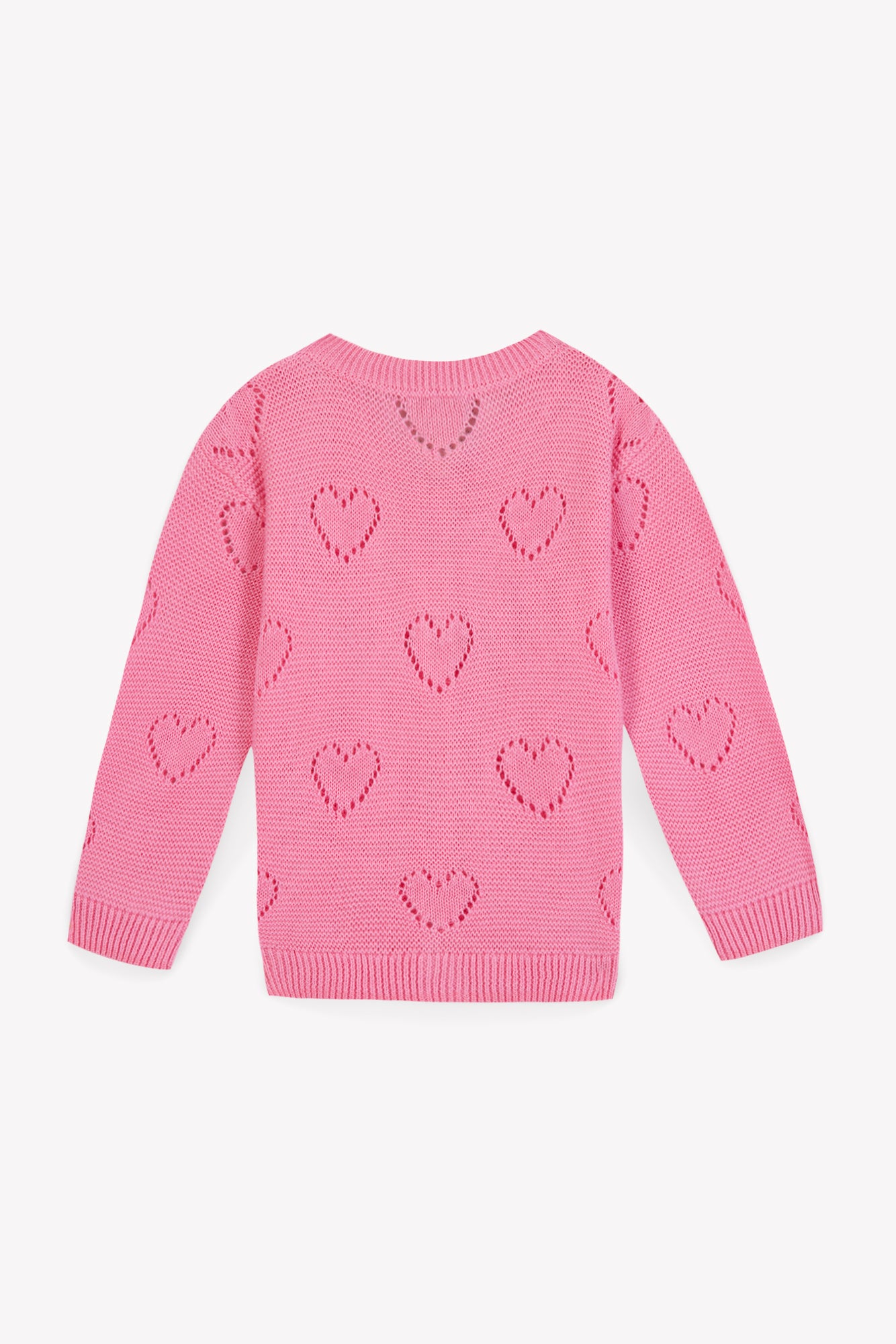 Bonton Pointelle Cardi Lilet Coe