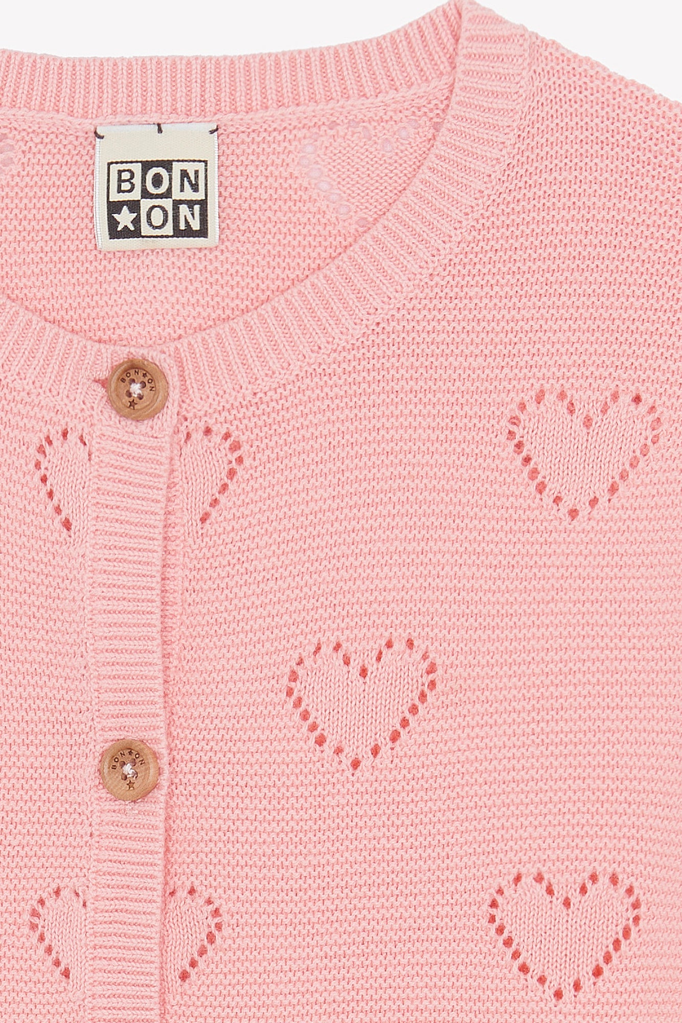 Bonton Pointelle Cardi Lilou