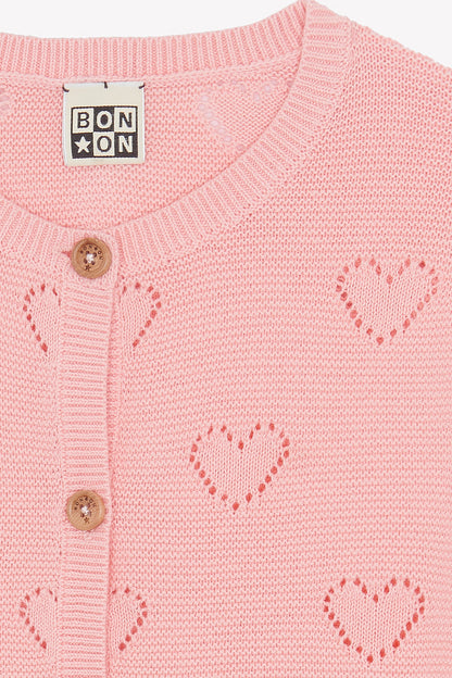 Bonton Pointelle Cardi Lilou