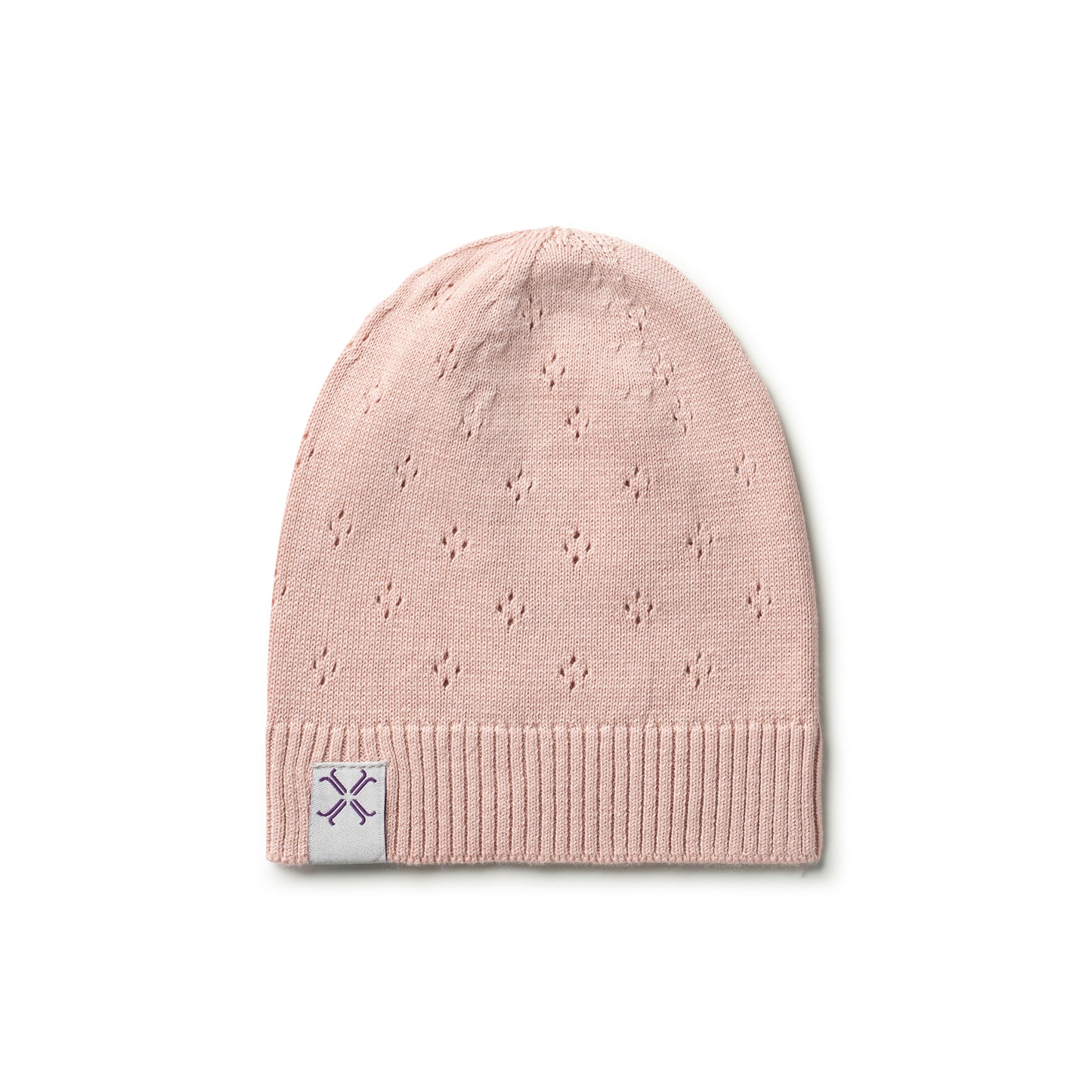 Pointelle Knit Beanie
