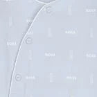 Hugo Boss Footie Hat and Bib in Gift Box J53045