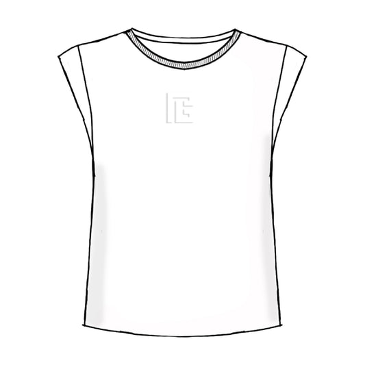 Balmain Sleeveless Tshirt/Top BY8C12