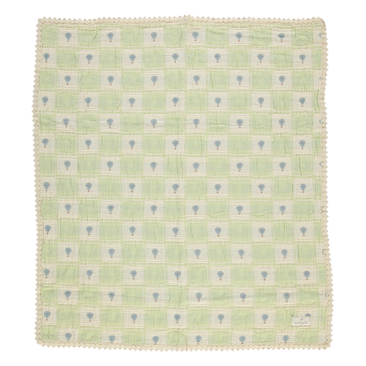 Balloon Blanket-Sand Balloon Patchwork