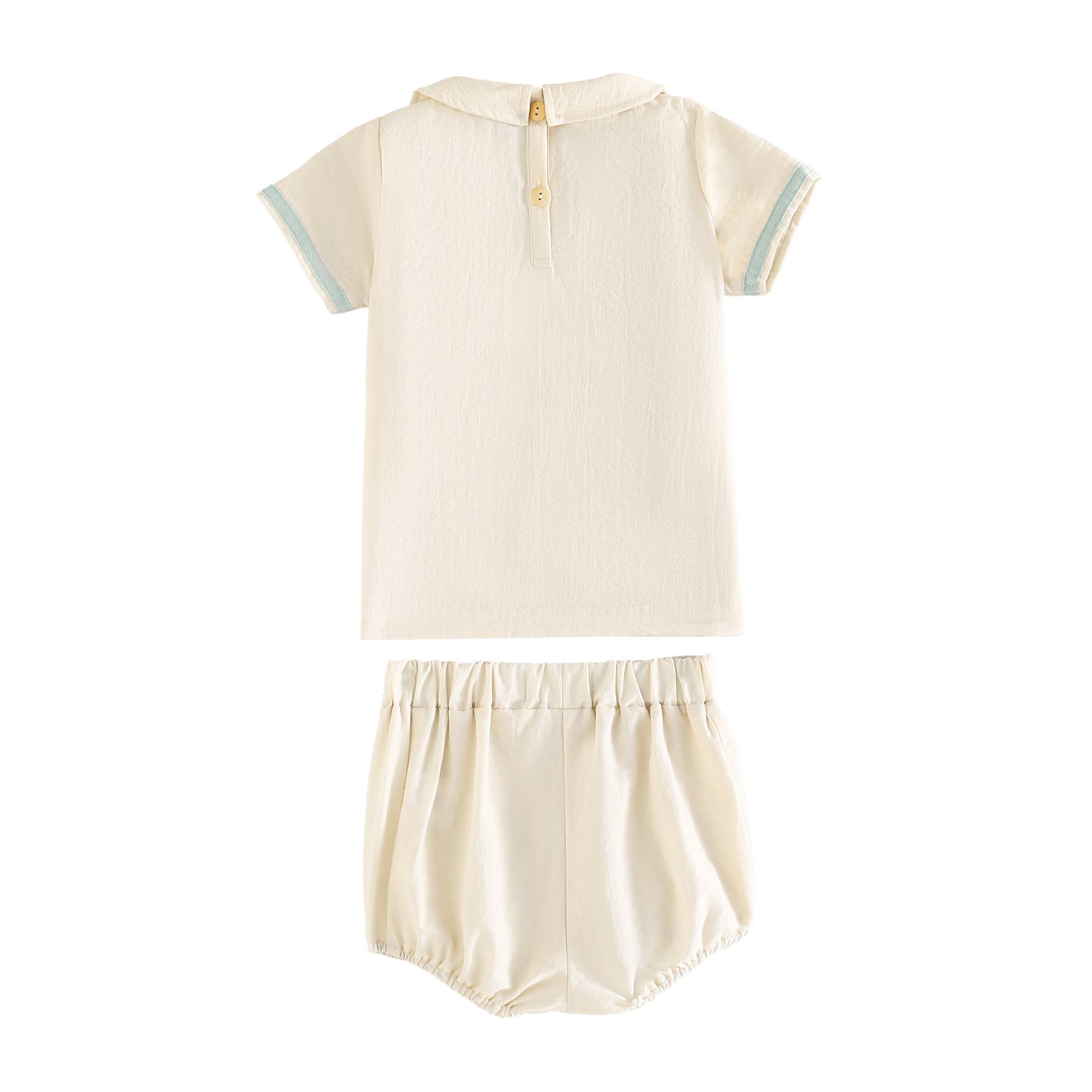 RetroKid Bennet Baby Boy Button Up Set