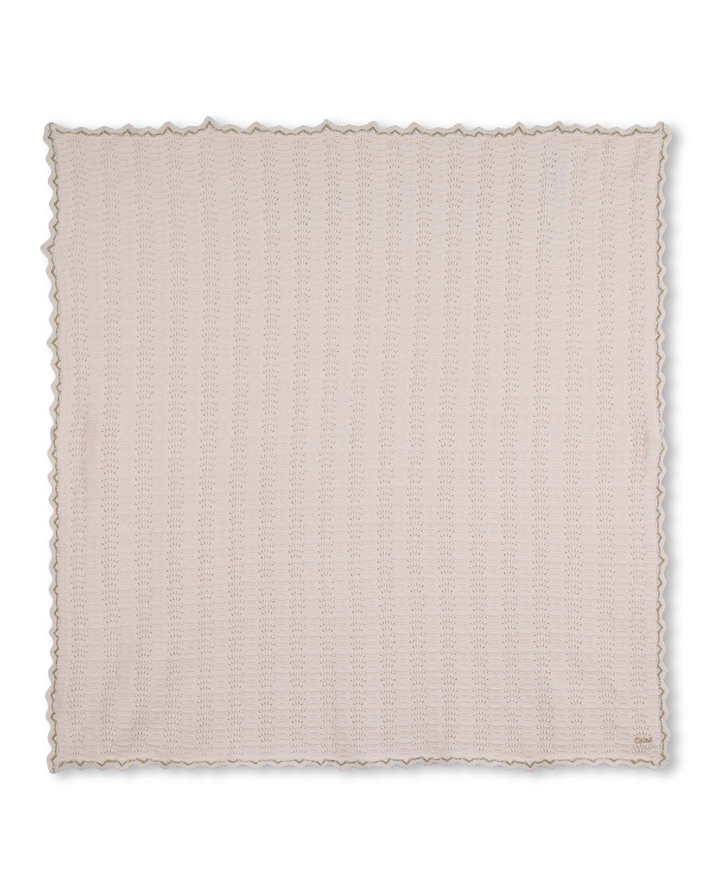 Chloe Scalloped edge Blanket C20940