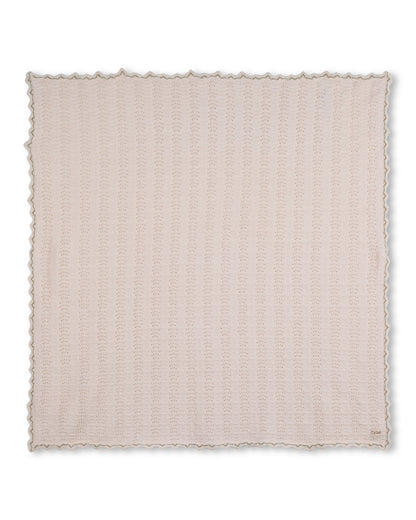 Chloe Scalloped edge Blanket C20940
