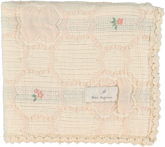 Cleo Blanket Vintage Wallpaper Floral