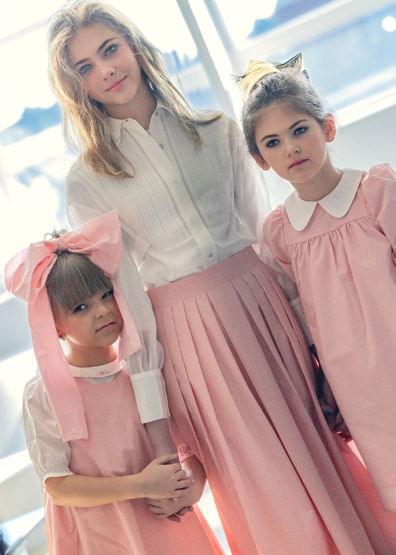 Little Tempest Voile Teens Pintuck Shirt