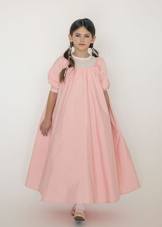 Little Tempest Pavo Girls Taffeta Gown