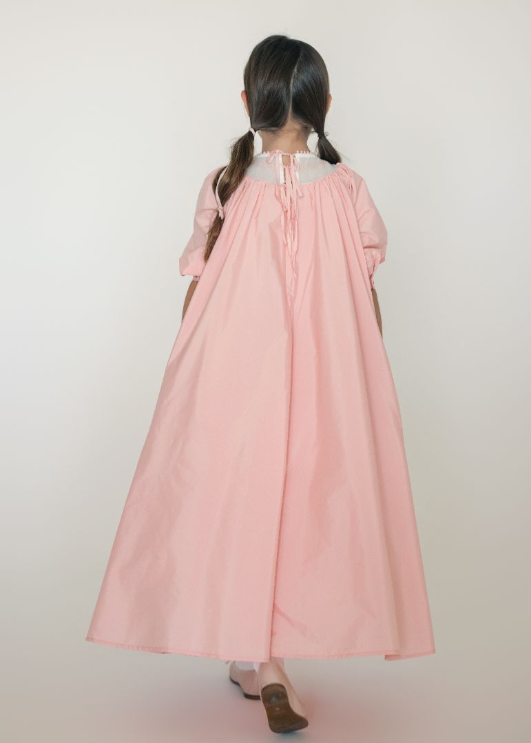 Little Tempest Pavo Girls Taffeta Gown