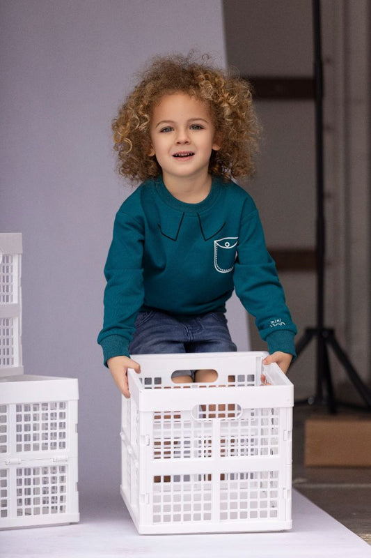 Nod Boys Graphic Collar Sweatshirt