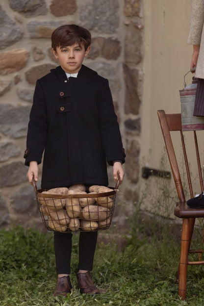 Wool Coat - Black