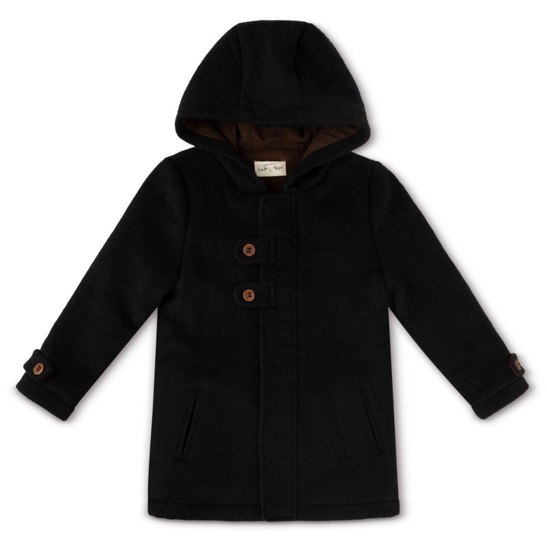 Wool Coat - Black