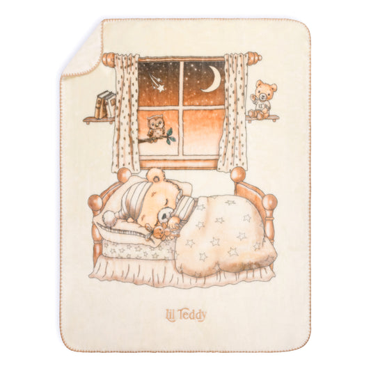 Lil Teddy Twinkle Twinkle Lil Bear Blanket