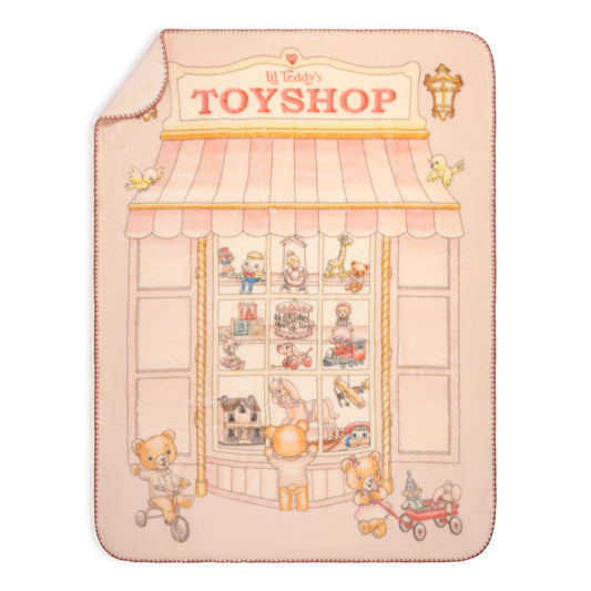 Lil Teddy Toyshop Blanket