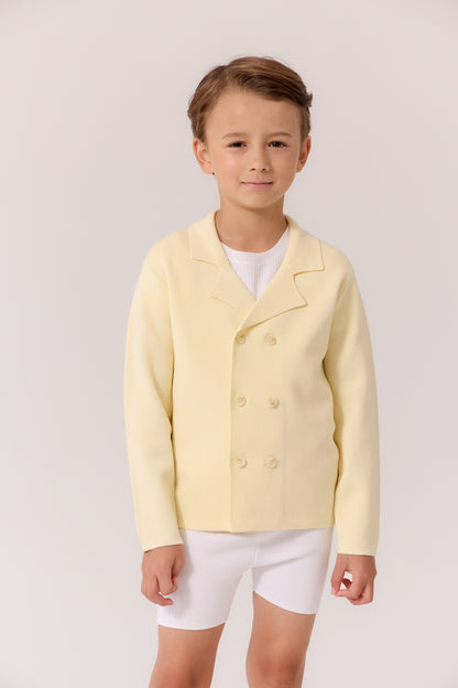 Cottier George Piquet Knit Blazer