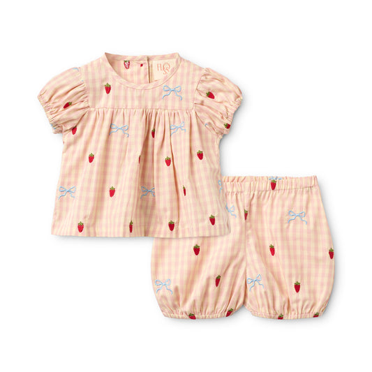 Floss Dolly Bow Baby SS Set