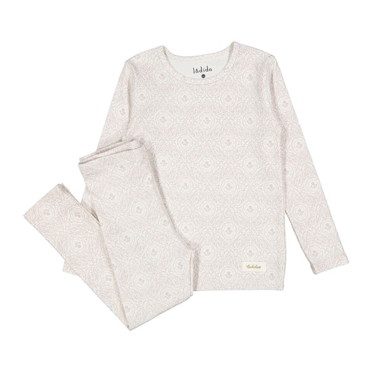Ladida damask printed pajama set