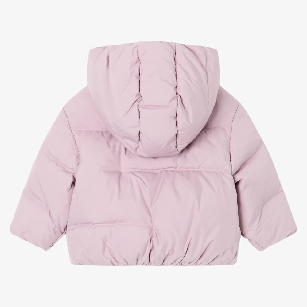Baby Patch Logo Puffer Jacket EB001523 - Mauve
