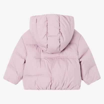 Baby Patch Logo Puffer Jacket EB001523 - Mauve