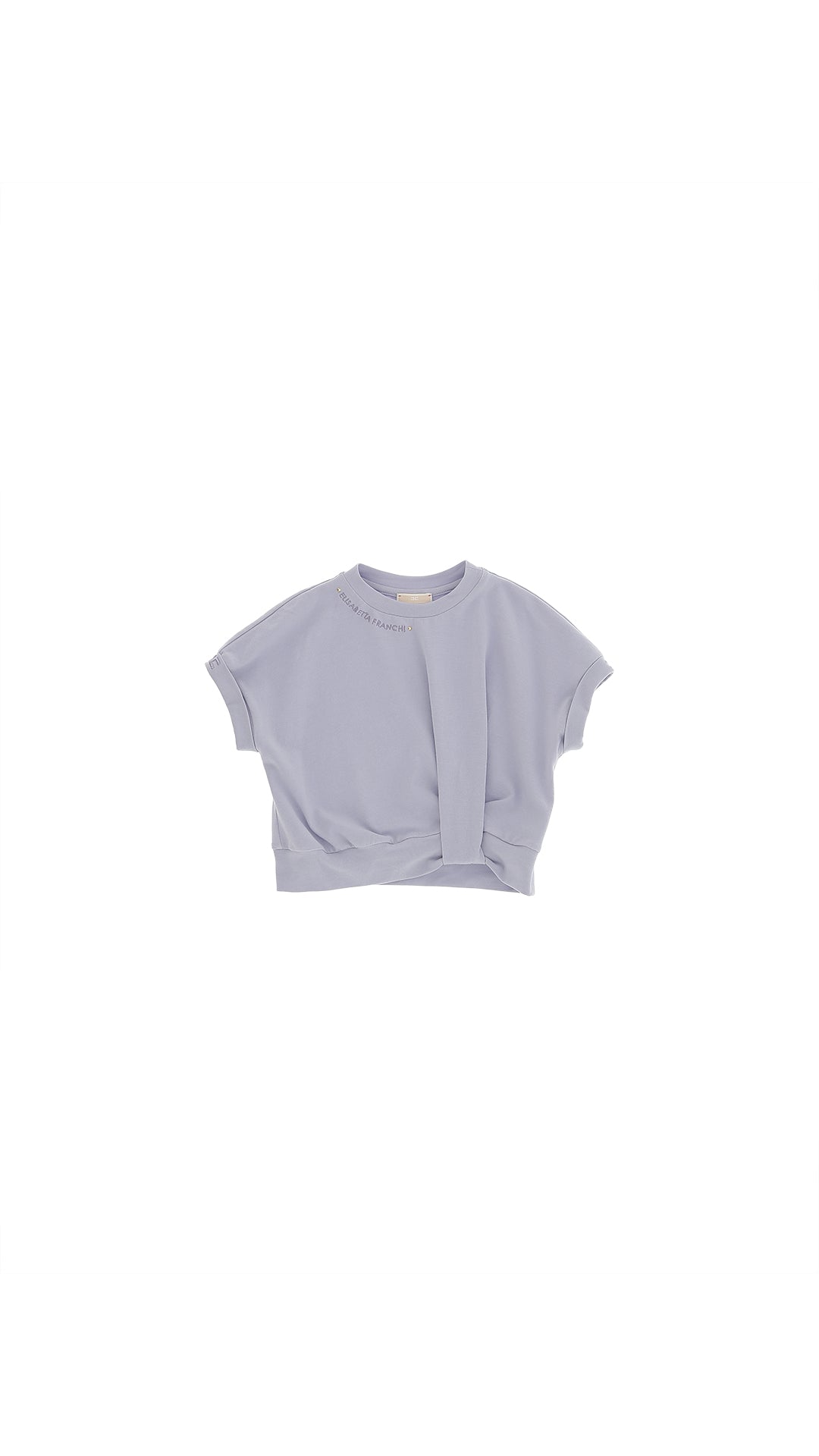 Elisabetta Franchi T-Shirt w Knot 114
