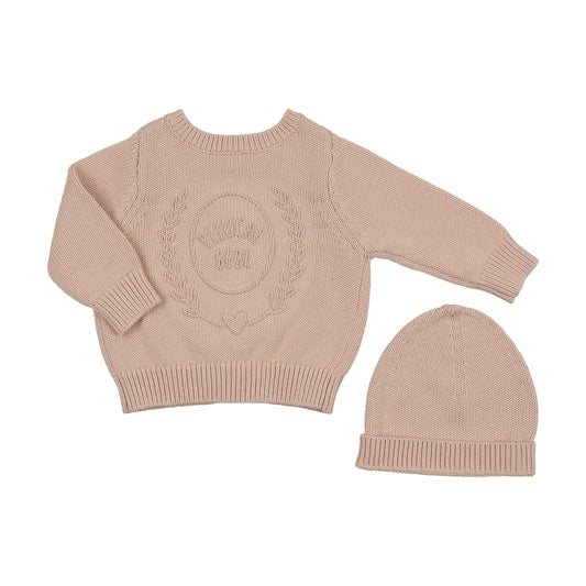 Peluche Embossed Knit Cardigan