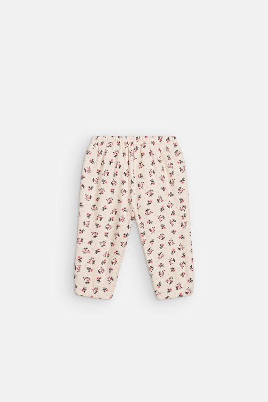 Ysali Sweat Pants - Cream Pink Sorrel