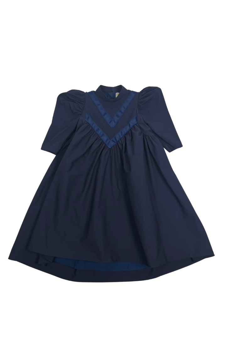 3/4 Sleeves Maxi - Navy
