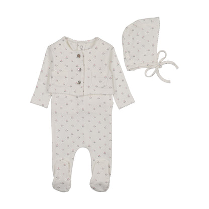 B&D Floral Cardigan Outfit