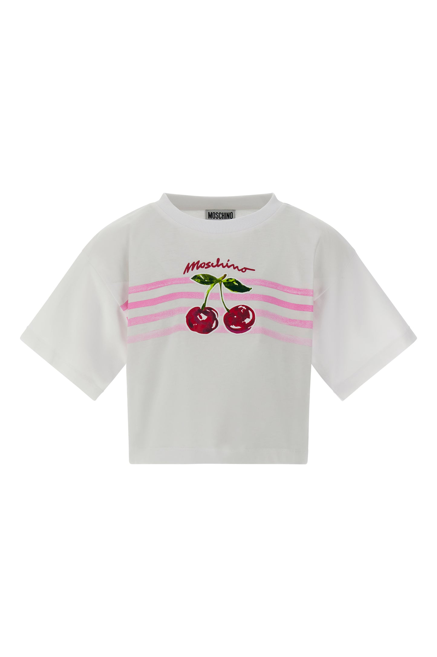 Moschino Short Sleeve Vest w Stripe