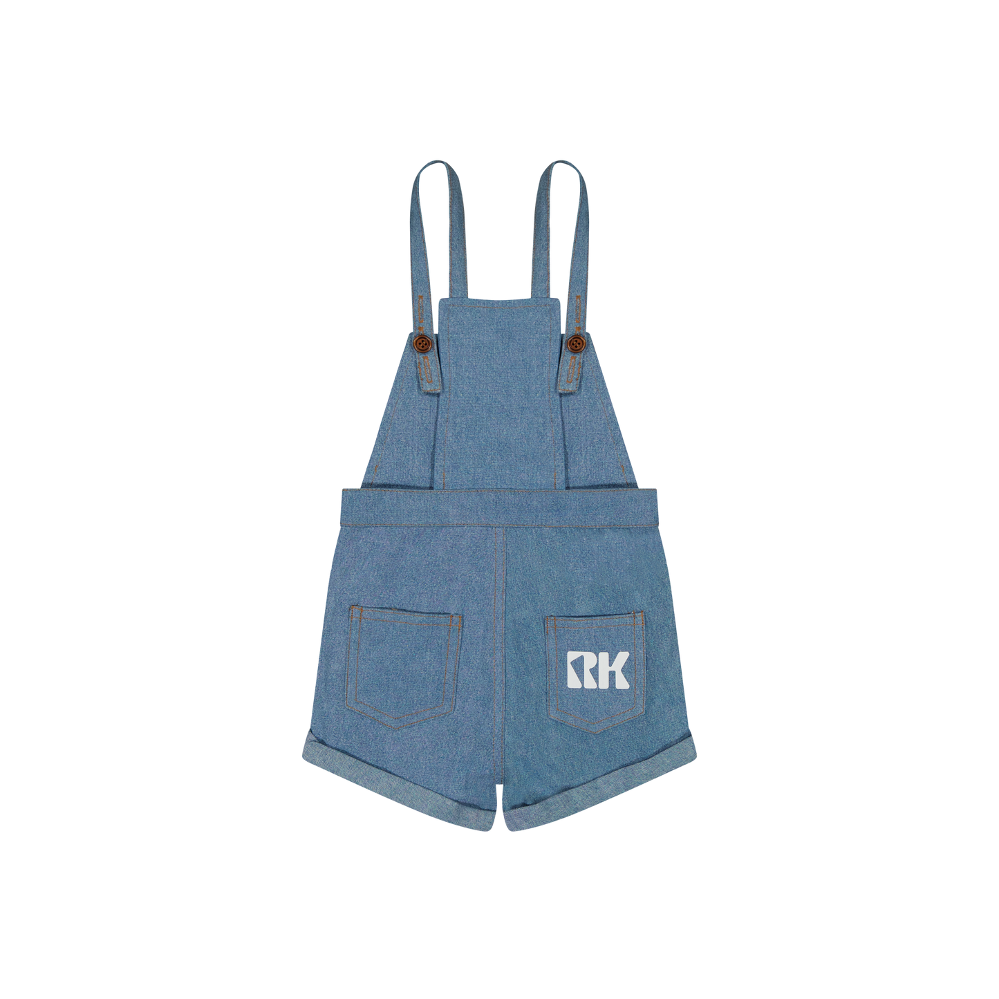 RetroKid Hollis Denim Baby Overalls