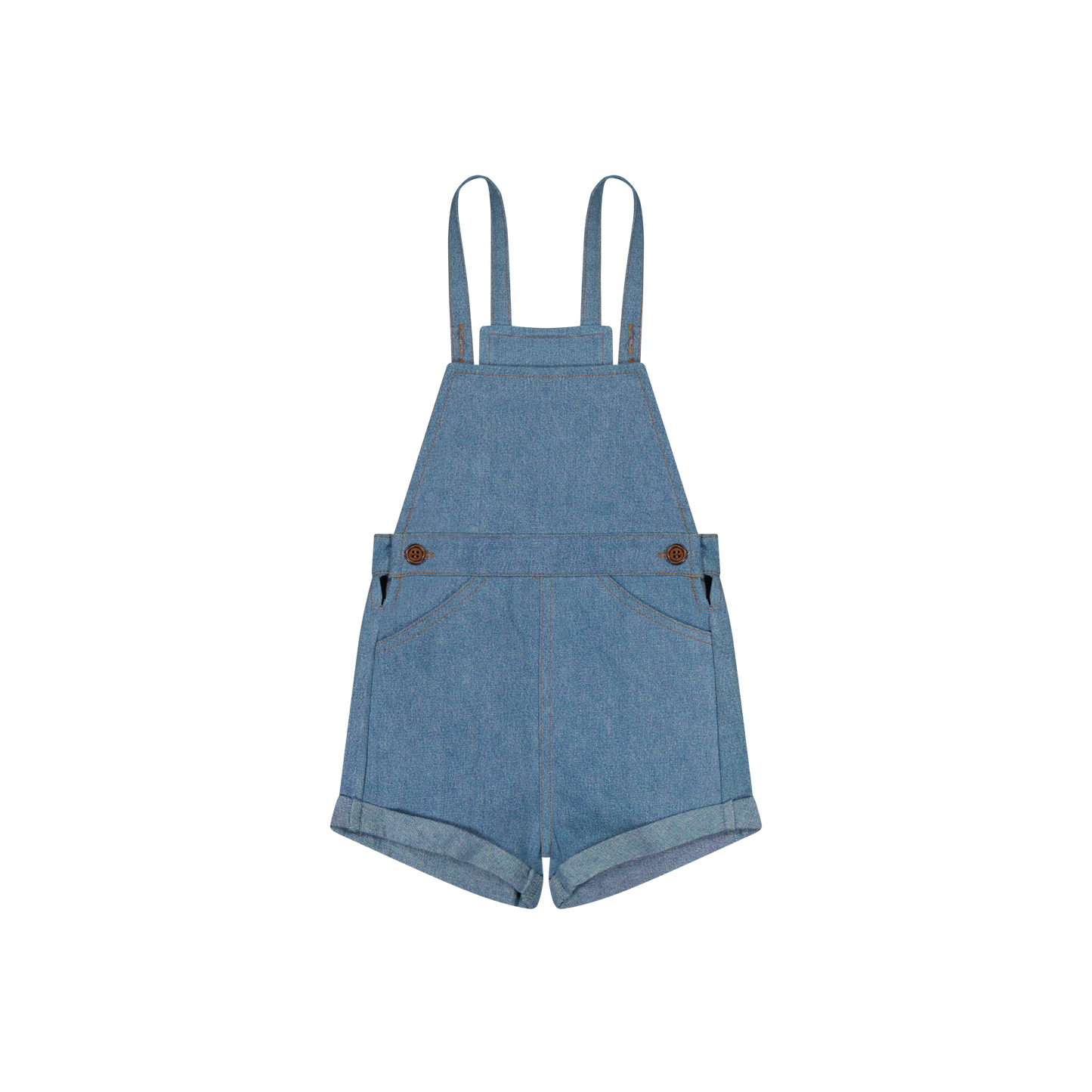 RetroKid Hollis Denim Baby Overalls