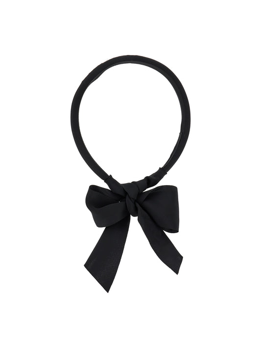 Philosophy Logo Headband W Ribbon Tie I9G008