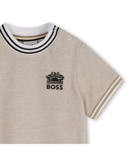 Hugo Boss Short Sleeved Tshirt W logo on chest J52888