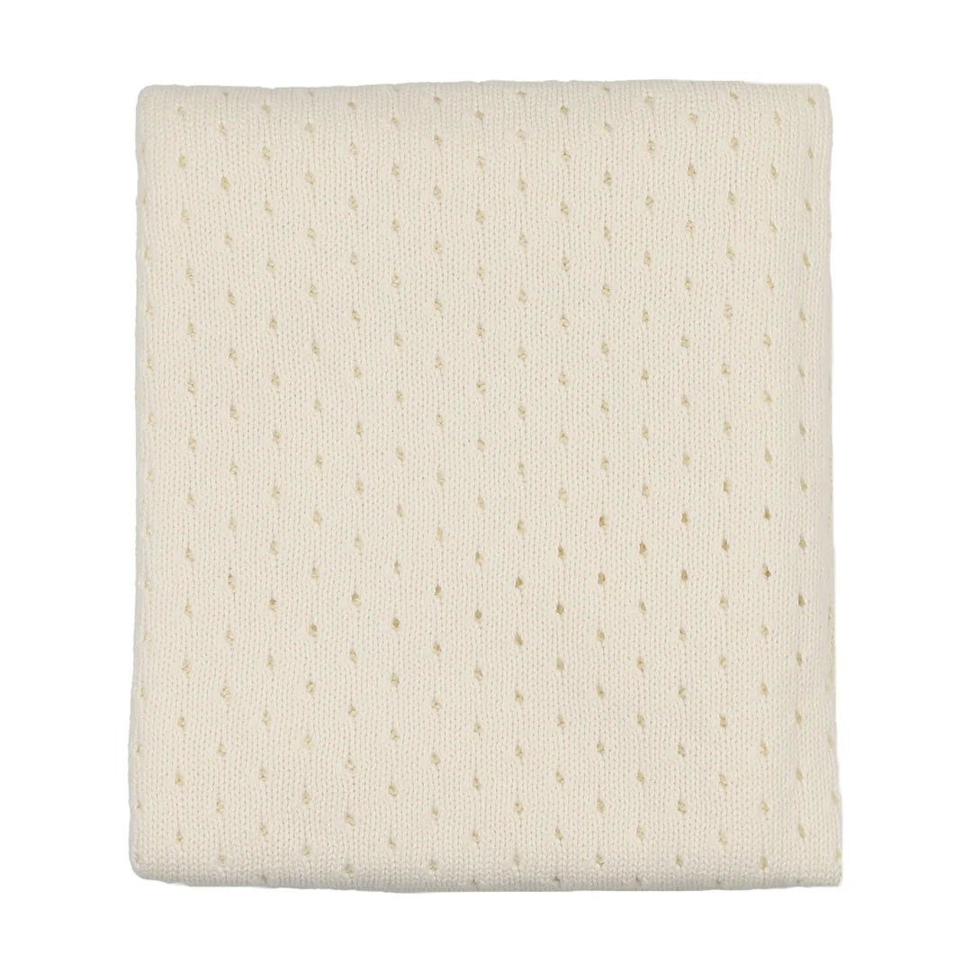 Pointelle Knit Blanket