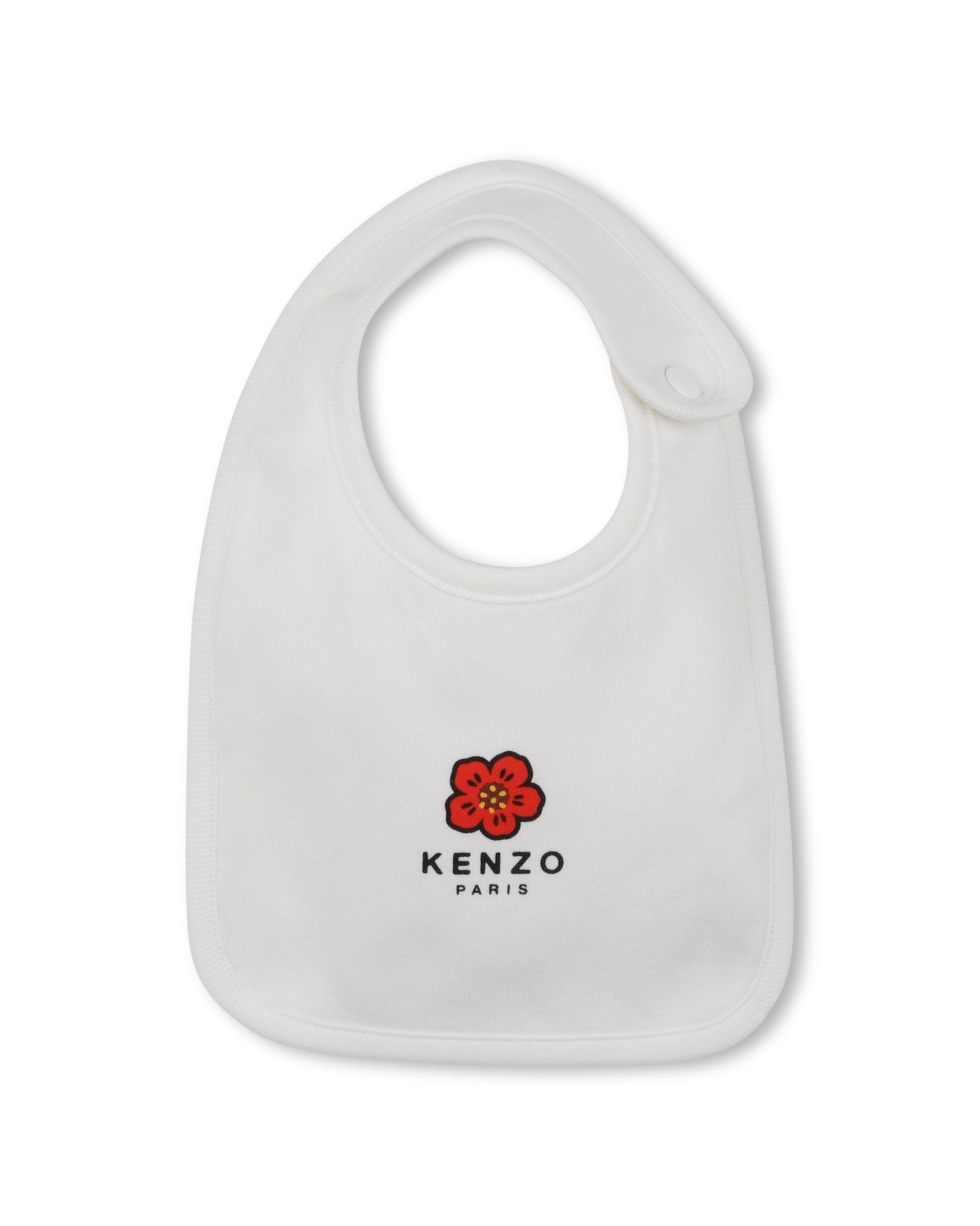 Kenzo Girl Allover Printed Footie w Bib and Hat Set K61615