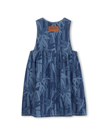 Kenzo Crossed Gather Denim Dress K61749