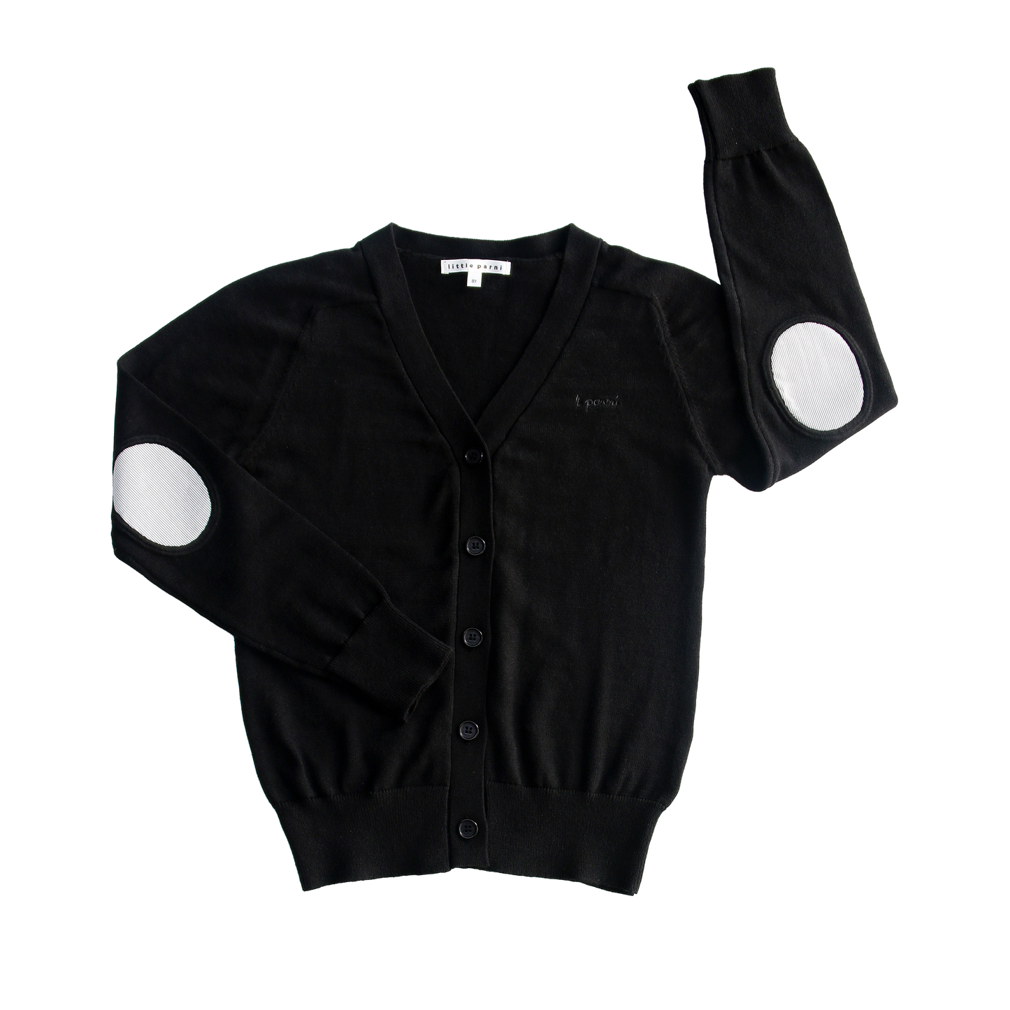 Signature Patch Boy's Cardigan