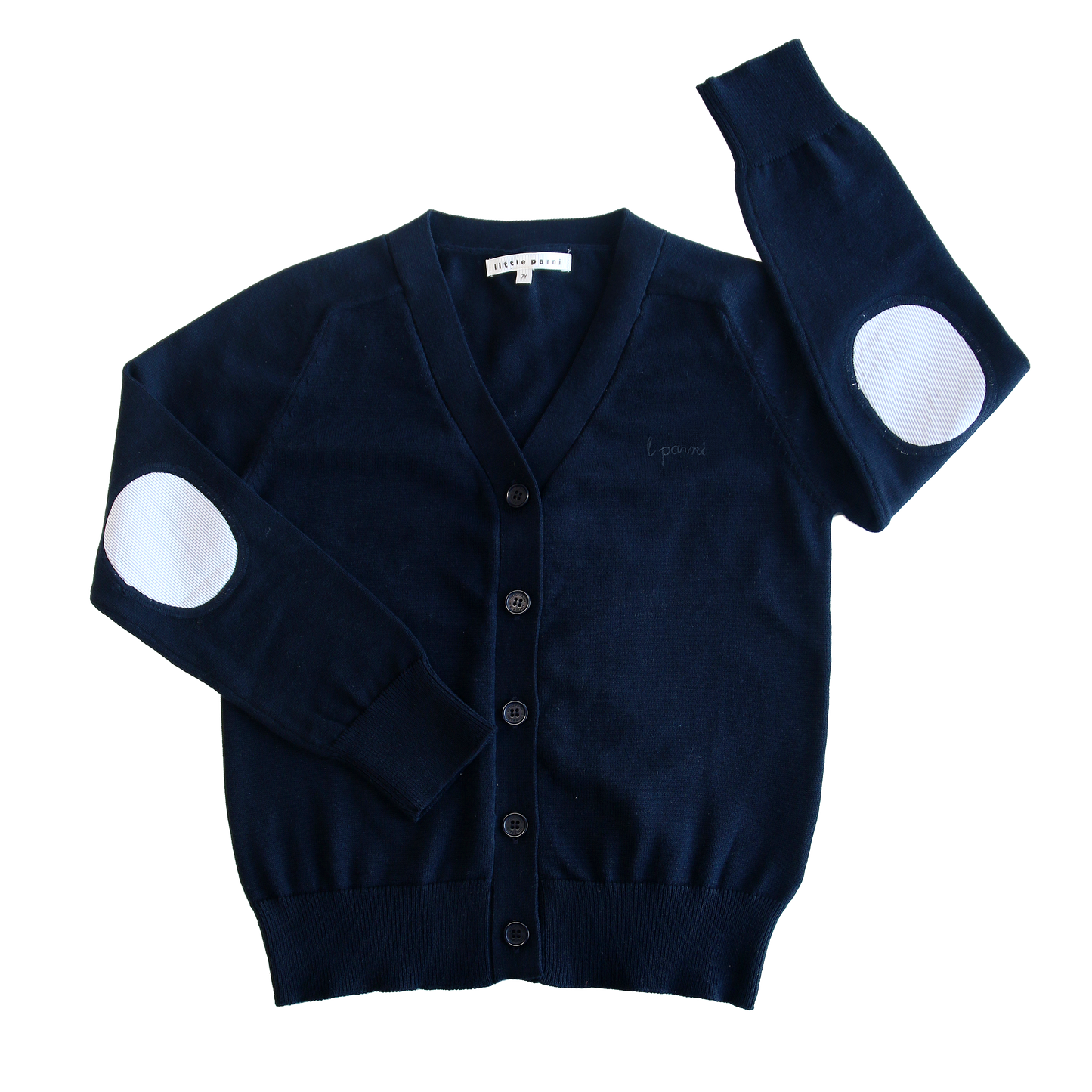 Signature Patch Boy's Cardigan
