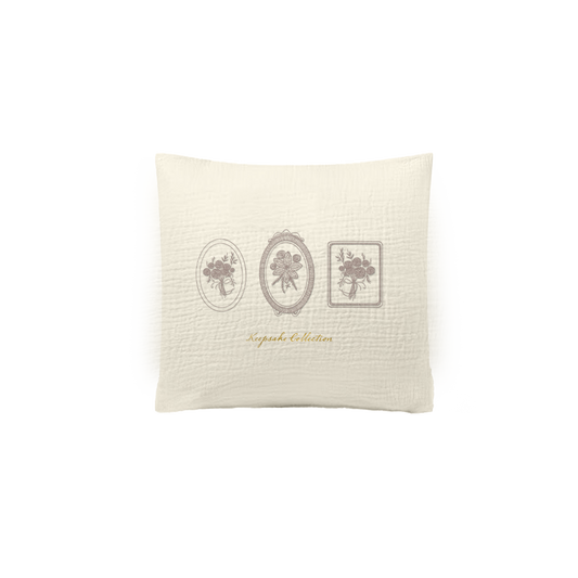 Milk Keepsake Embroidered Filled Pillow